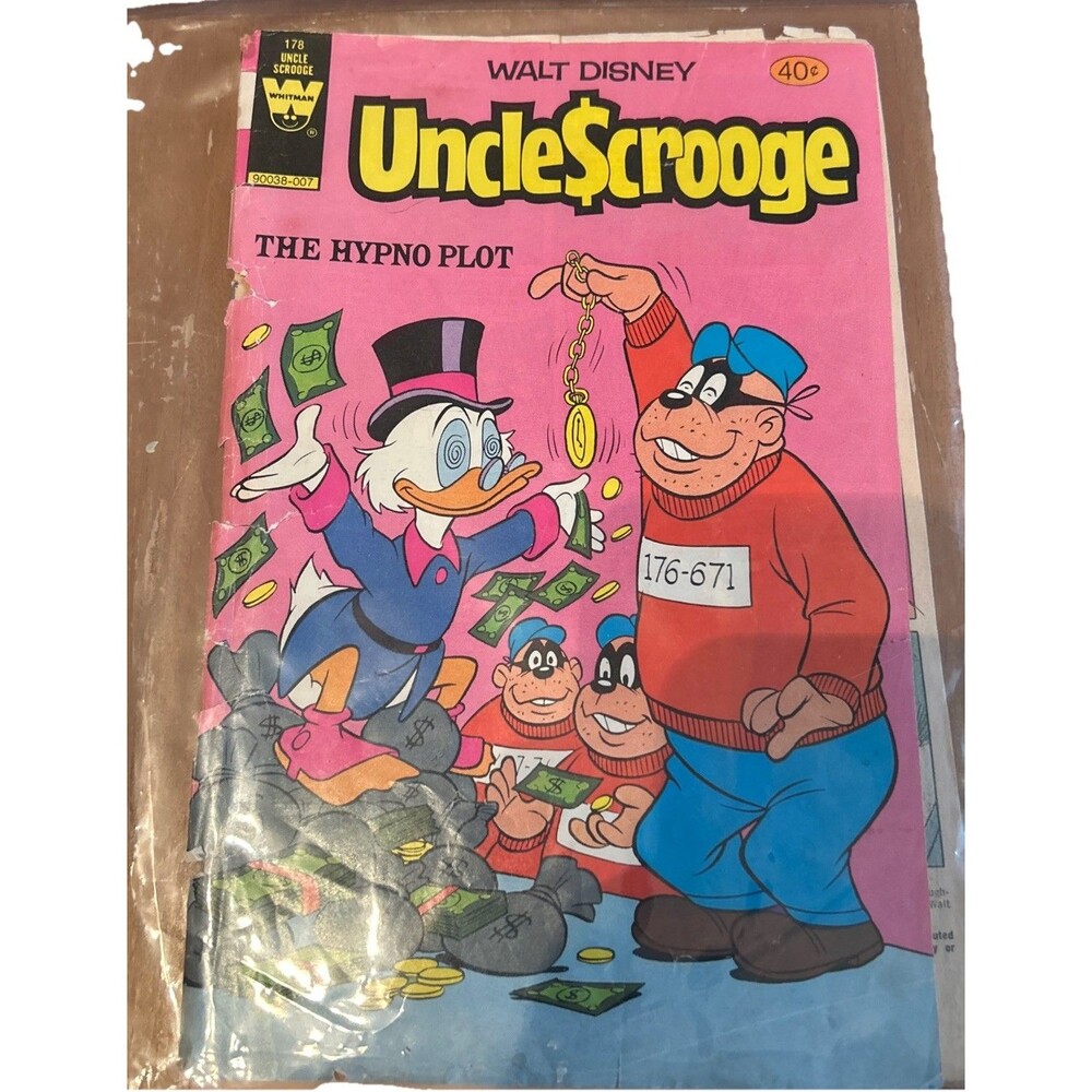 UNCLE SCROOGE THE HYPNO PLOT 1980